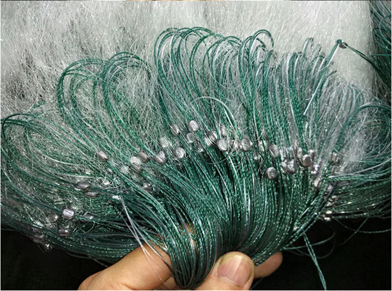 Armadilha para Peixes Rede de Pesca ao ar Rede de Pesca Qualidade Gill L150m 3 Camada 1cm-1.5c Malha Pia Pegajoso China Livre Pesca Rede Net h1 * 9 High Quality Esporte e Lazer