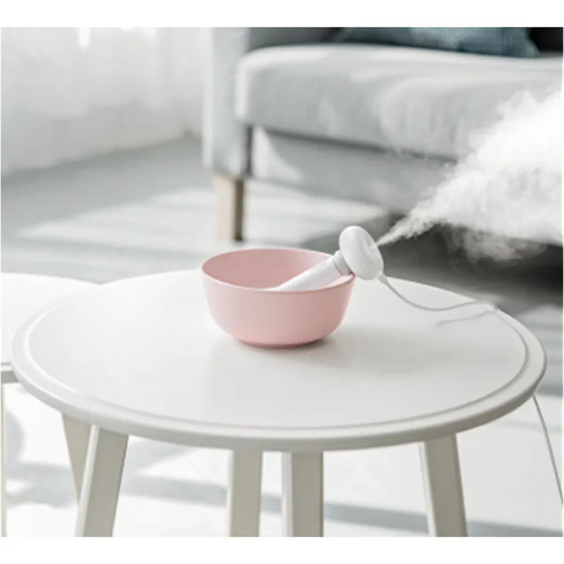 Dismountable Air Humidifier Portable USB Diffuser Car Mist Maker Ultrasonic Humidifiers Diffusers White for Home Office