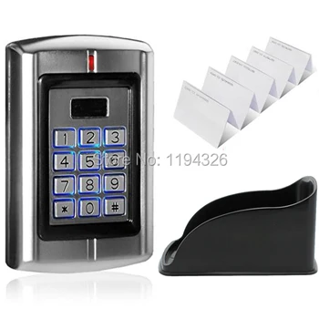 

Free shipping Sebury BC-2000 Metal waterproof Security standalone access machine with Rain shield and 20pcs EM 125khz card-thin
