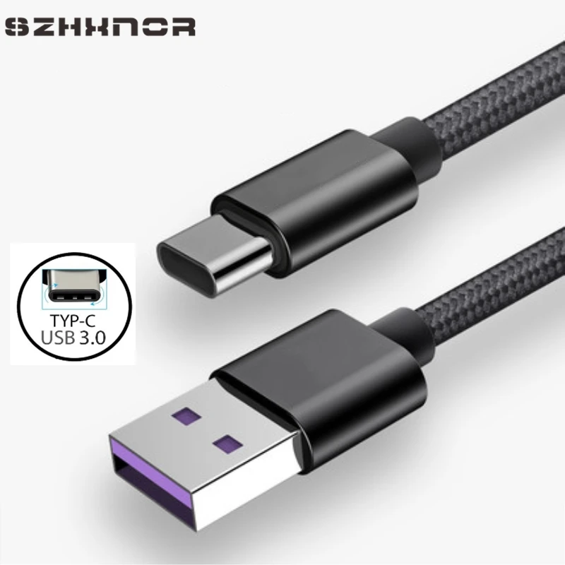 Cavo Usb C Originale Tipo-C Ricarica Rapida Per Huawei P30 P20 Lite Mate 20 10 Pro Honor 20 V10 Visualizza 20 Usbc Usb-C Caricabatterie Cabel