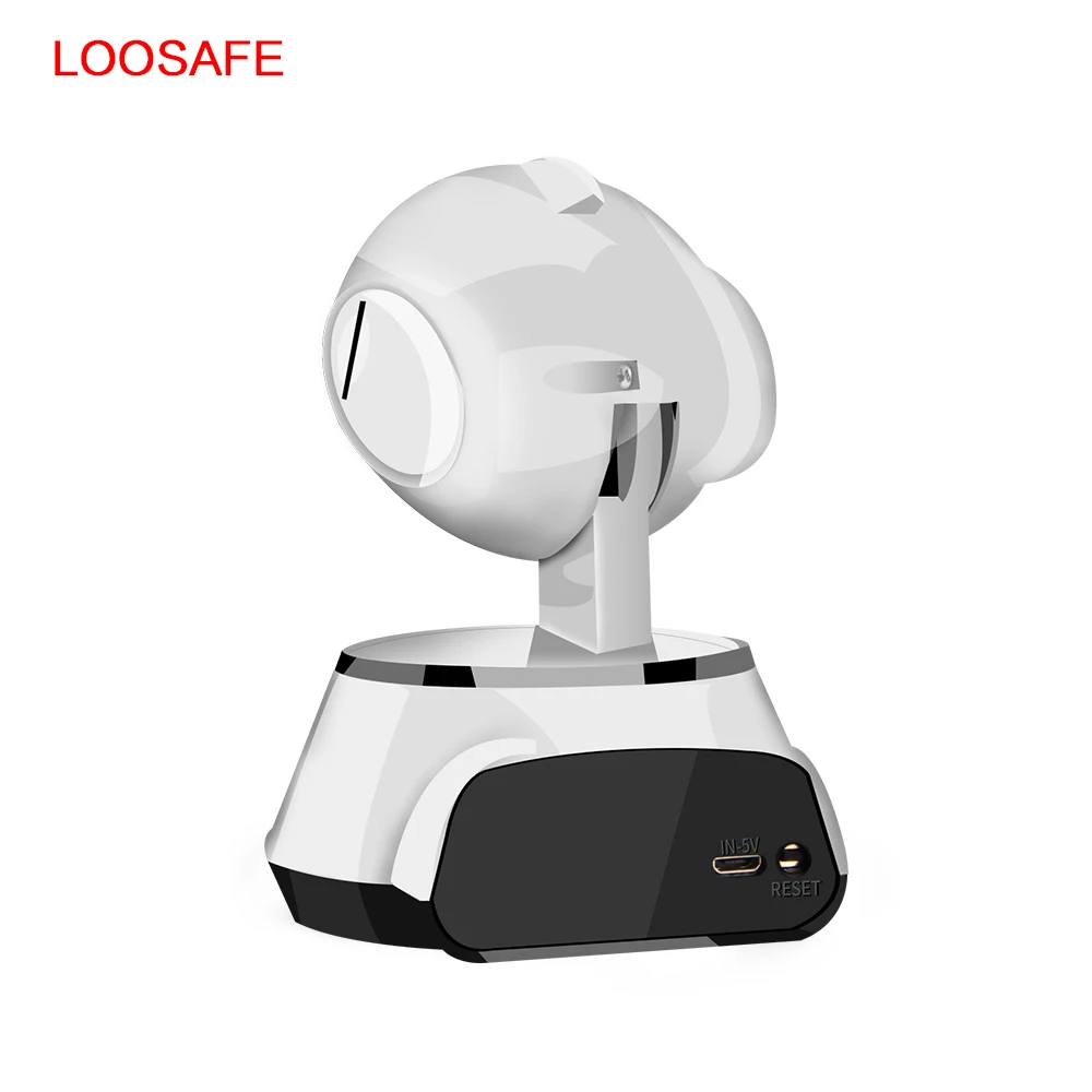  LOOSAFE IP Wifi Security Camera Baby Monitor Wifi Wireless IR-Cut Night Vision Home Surveillance CC - 32827492453