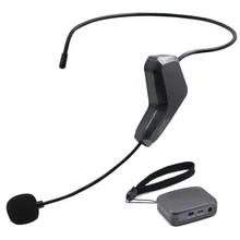 Горячая профессиональная 2,4G беспроводная гарнитура, микрофон, гарнитура микрофон Мегафона для громкоговорителя или усилителя общий адрес