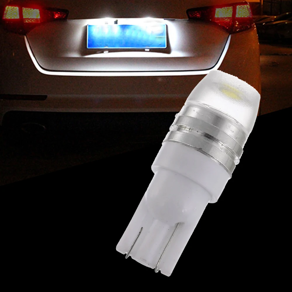 

1PC Wedge Shaped Samsung Concave Lens 2SMD W5W T10 1W Astigmatism License Plate Light Car Small Light Door Light