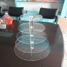 Инструменты для торта Европейский пять слоев съемный акриловый Круглый Свадебный подставка для торта кухонные Инструменты для декорирования торта manualidades