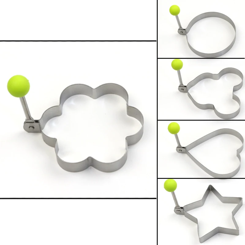 1 pc Stainless Steel Fried Egg Tool Kitchen Gadgets Accessories Pancake Mold Breakfast Essential Cooking kitchen Tools