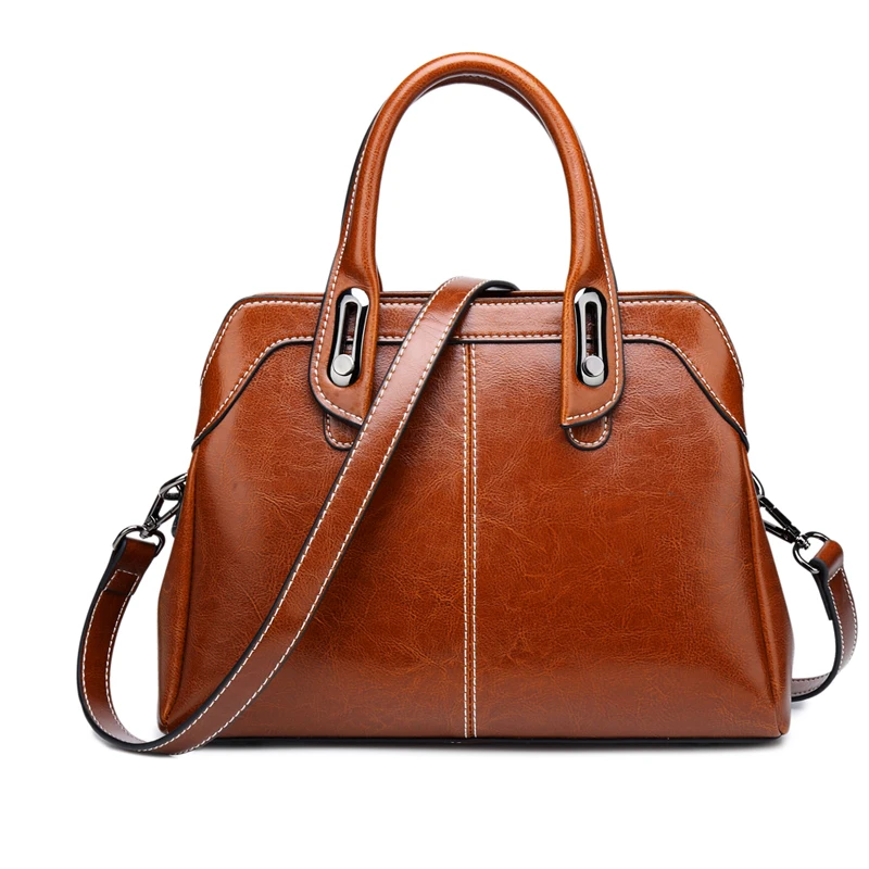 

YILIANGE 2019 New High Guality Shoulder bag Fashion Stitching dermis Leather Women bags Perfuse For Shopping sac a main