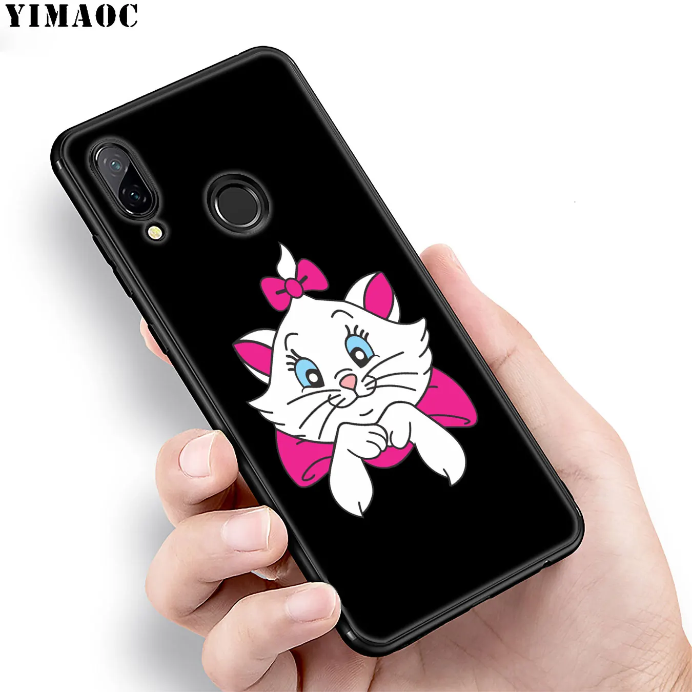 Мягкий силиконовый чехол YIMAOC с изображением кота аристокота Мари для Huawei Mate 30 20 10