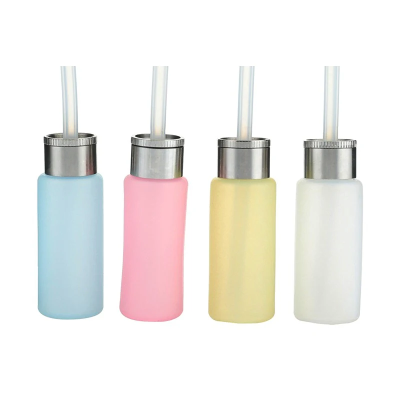 

Luminous Liquid Bottle Electronic Cigarette Silicone Bottle 8ml For PULSE BF BOX MOD Soft Vape Bottle For Squonk Box Mods