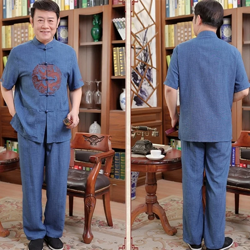 Shanghai tang men clothing tang suit oriental mens clothing traditional chinese suit asian brands TA295