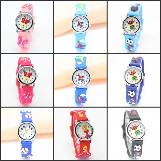 Environmental protection Children Watch Kids 3D Cartoon desgin Wristwatch rubber Environmental protection Children Watch Kids 3D Cartoon desgin Wristwatch rubber