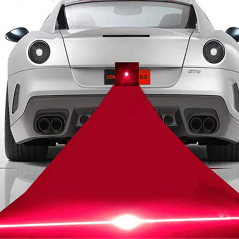 Car Styling Car Tail Laser Fog Lamp Safety Warning Lights For Jaguar XF