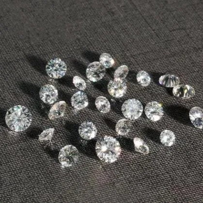 

Test Positive Lab Grown White Loose Moissanite Stones Round Cut 11mm 5 Carat F Color VS1 Gem Stone Beads for Engagement Rings