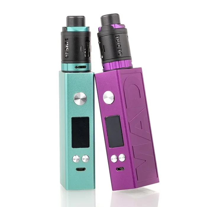 Desire Mad Mod Kit электронная сигарета испаритель 108 ВТ коробка мод с 3 мл распылитель E