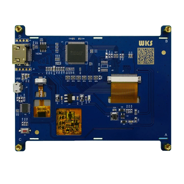 HF 800*480 HD HDMI 5 дюймовый USB сенсорный экран дисплей TFT ЖК панель модуль для Banana Pi Raspberry
