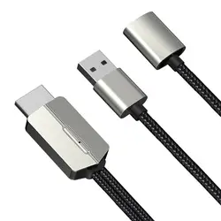 1080 P телефон видеокабель HD Полная совместимость HDMI/USB/type-C с линией экрана для iPhone/Android Поддержка Android iOS 1,8 м