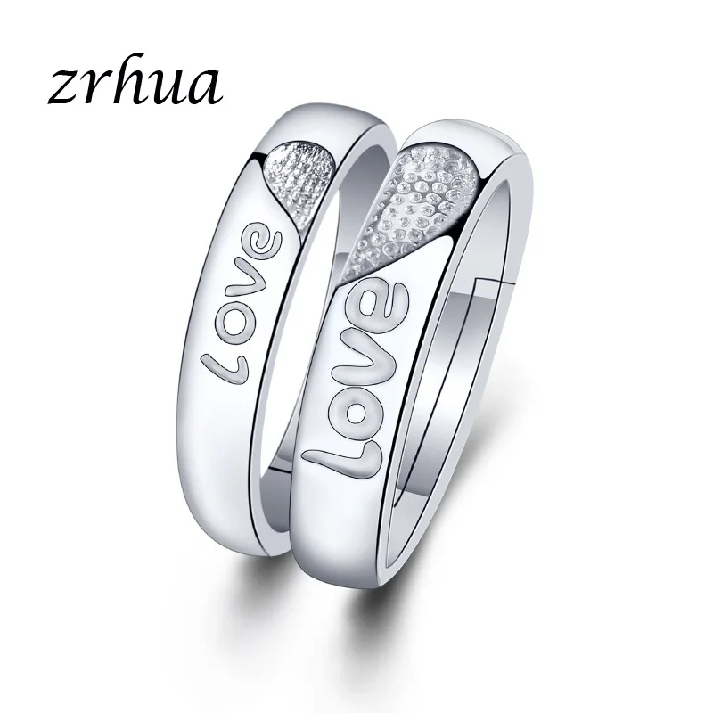 ZRHUA высокое качество кольца из стерлингового серебра 925 для мужчин и женщин ежедневный палец Анель аксессуары стерлингового серебра ювелирные изделия - Цвет основного камня: 11