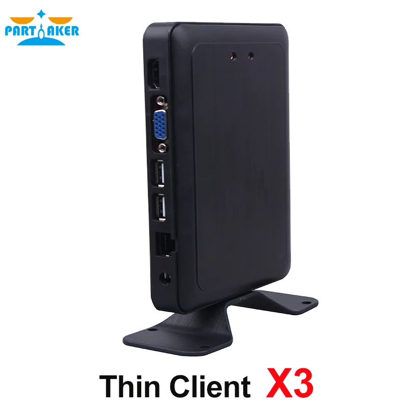 Partaker Embedded Linux Thin Client X3 With Dual Core 1.5GHz PC Station RDP 7.1