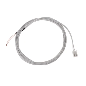 

100K ohm NTC 3950 Thermistors Sensors with Cable 3D Printers Parts Temperature Part White 1M Line Accessories
