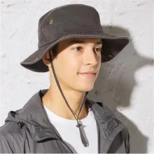 Шляпа рыбака высокое качество хлопок спортивная шляпа мужчины женщины Boonie шляпа УФ-защита уличная шапка