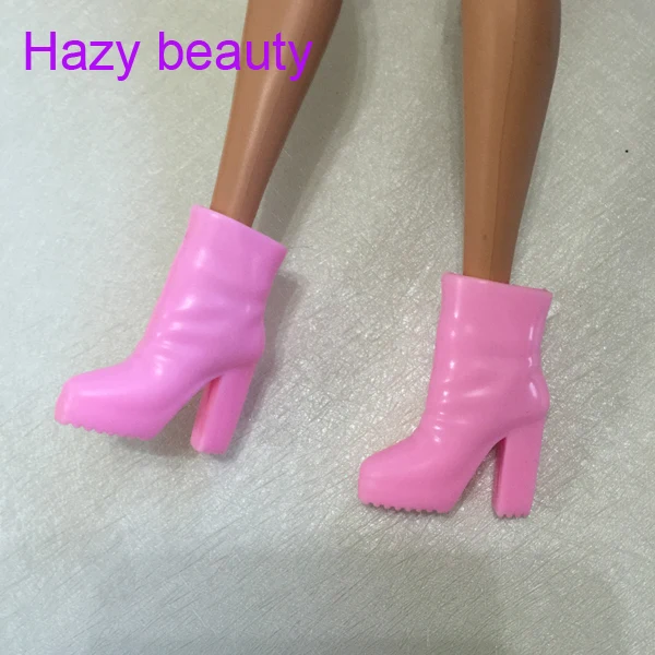 

doll shoes pink shoes boots for BB dolls BBI638