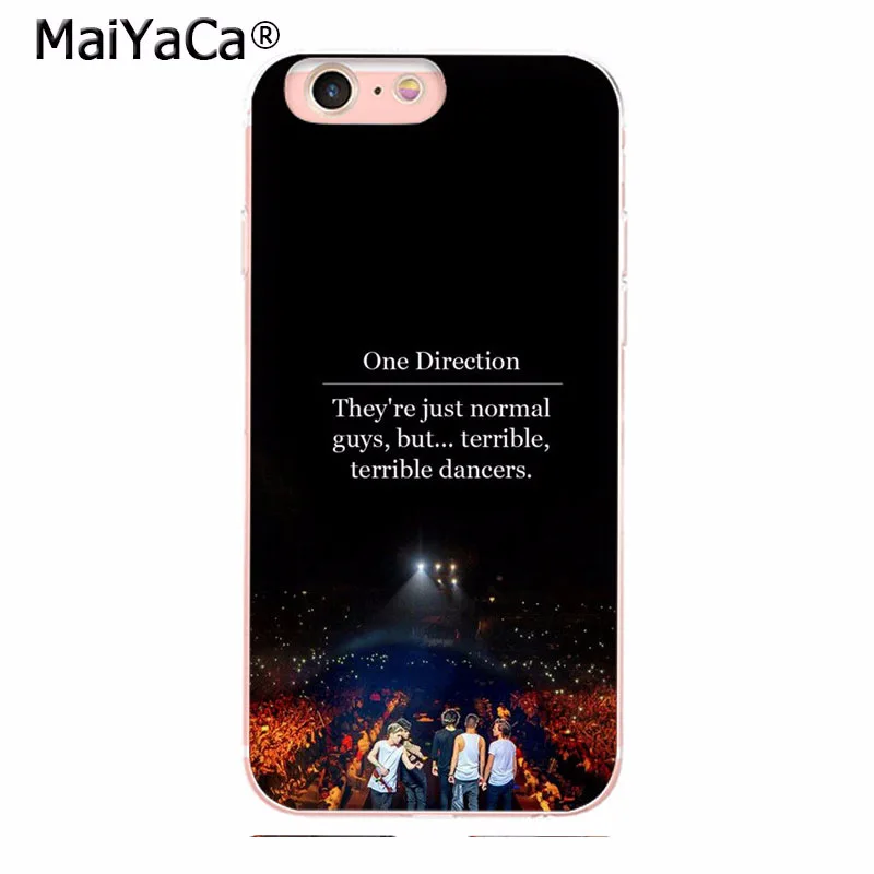 MaiYaCa One Direction 1d Louis Tomlinson Luxury Fashion Phone Case for Apple iPhone 8 7 6 6S Plus X 5 5S SE 5C 4 4S Mobile Cover