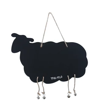 

Animal Modelling Flat Wooden Small Blackboard Creativity Hanged Leave Doodles Kindergarten Teach Adorn Coffee House Decorate