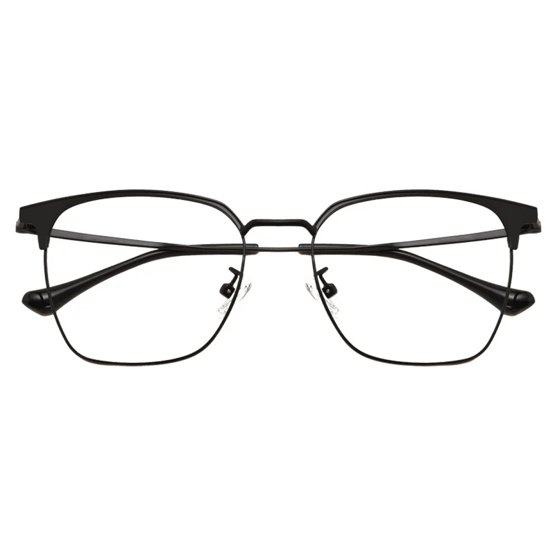 

Square glasses frame men Fashion large frame Optical prescription eyeglasses frame women Retro big 140-46-52