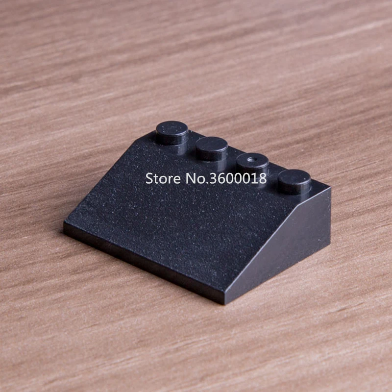 15 шт./лот DECOOL части Совместимость 3297 Наклонный кирпич 4x3 25deg MOC Кирпичи DIY блоки