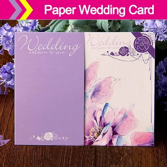 2015 new arrived attractive custom made wedding invitation cards latest wedding card designs