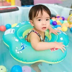Поплавок ребенка плавание кольцо младенческой Дети надувные пляжные трубки круг шеи кольца бассейн воды Забавные игрушки бассейн