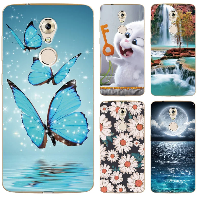 

Case For ZTE Axon 7 Mini Cute Animal Scenery Printing Patterned For ZTE Axon 7 Mini 7Mini Case Phone Back Cover Fundas Case