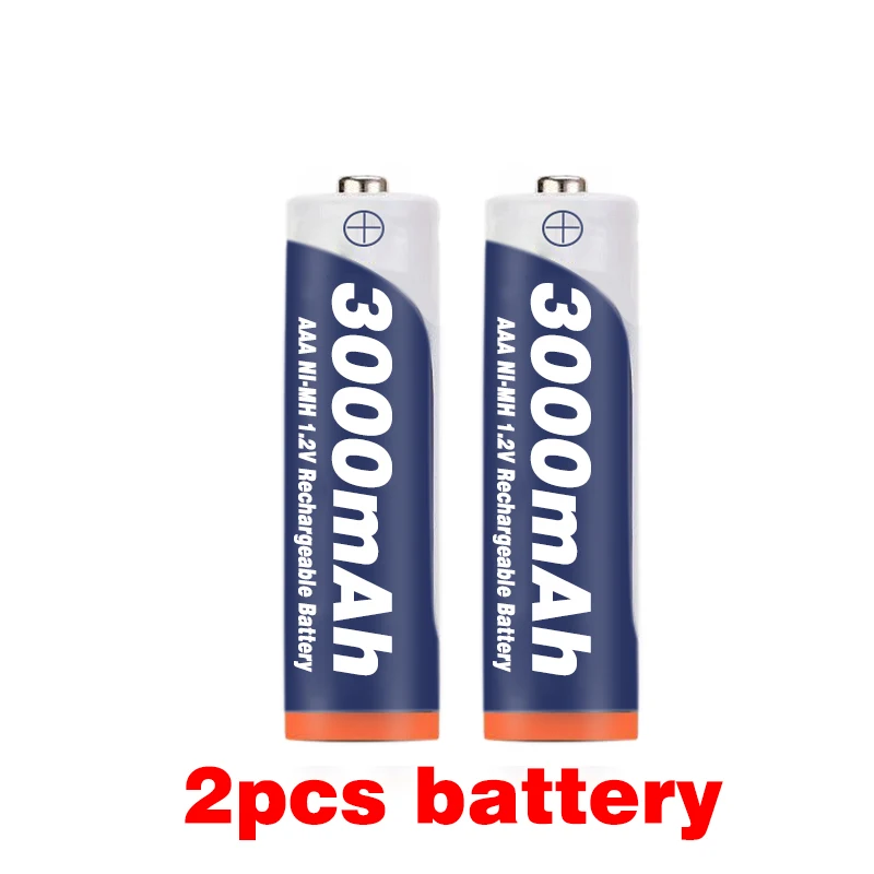 

Kedanone AAA Battery Rechargeable Battery 3.7V 18650 3000mAh Capacity Li-ion Rechargeable Battery For Flashlight Torch Battery