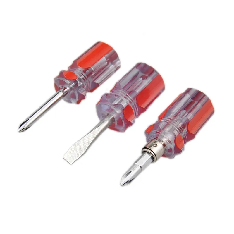 1Pc Multitool Mini Screwdriver Phillips Tool Flat Tip Screwdriver Cross