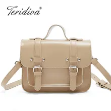 Новая кожаная сумка, винтажная женская сумка-мессенджер, сумка через плечо, портфель с бантом, Bolsas Femininas, сумки через плечо