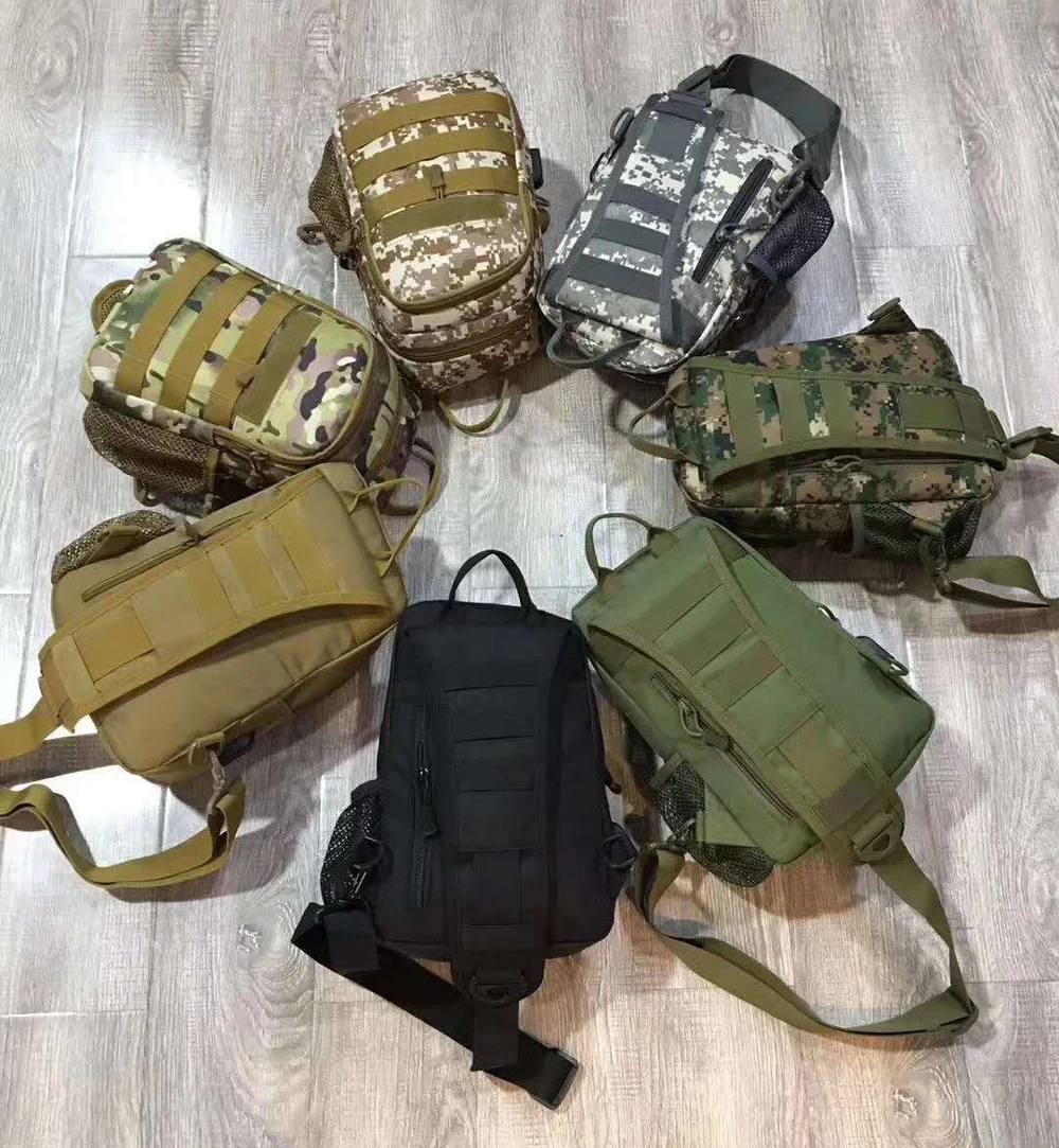 Тактический Рюкзак Плечо военные Для Мужчин's Crossbody Груди Мешок Пеший Туризм Молл слинг Переносной Сумка с зарядка через usb