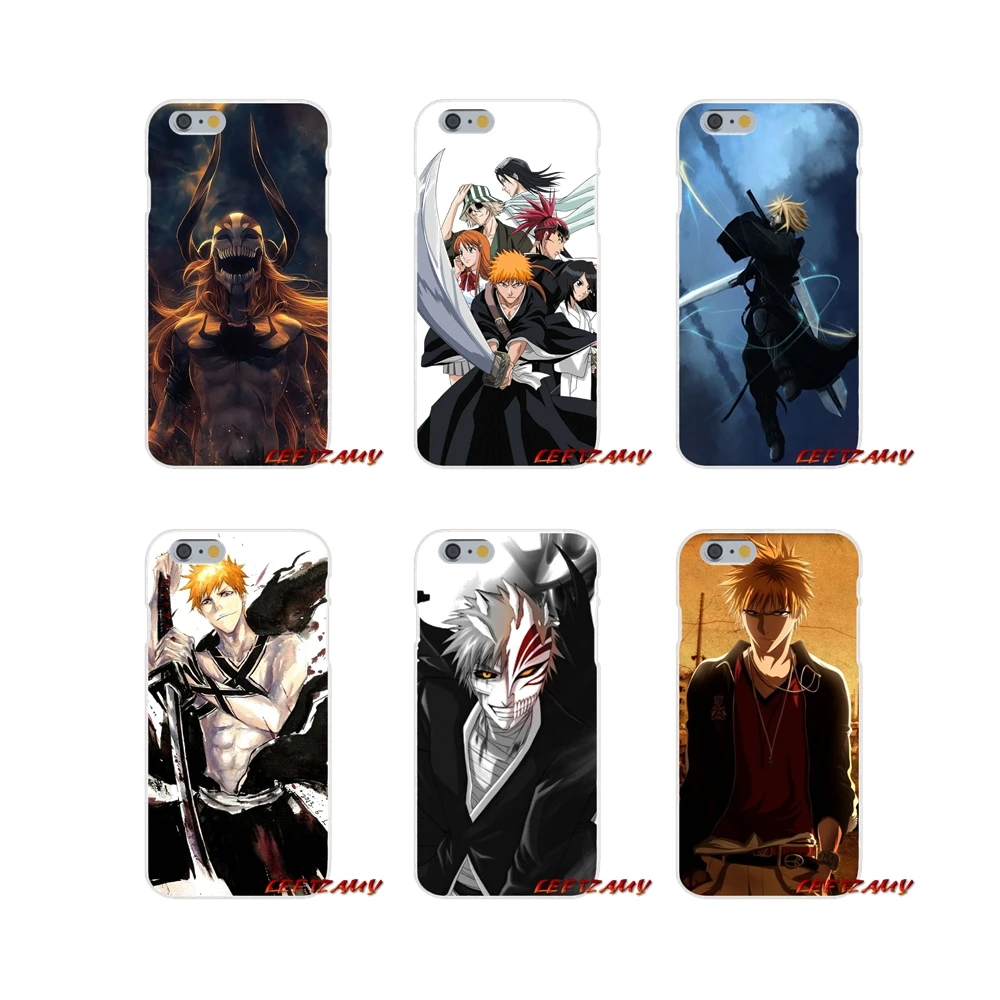 Аниме Bleach ichigo для Samsung Galaxy S3 S4 S5 Mini S6 S7 Edge S8 S9 плюс Примечание 2 3 4 5 8 аксессуары