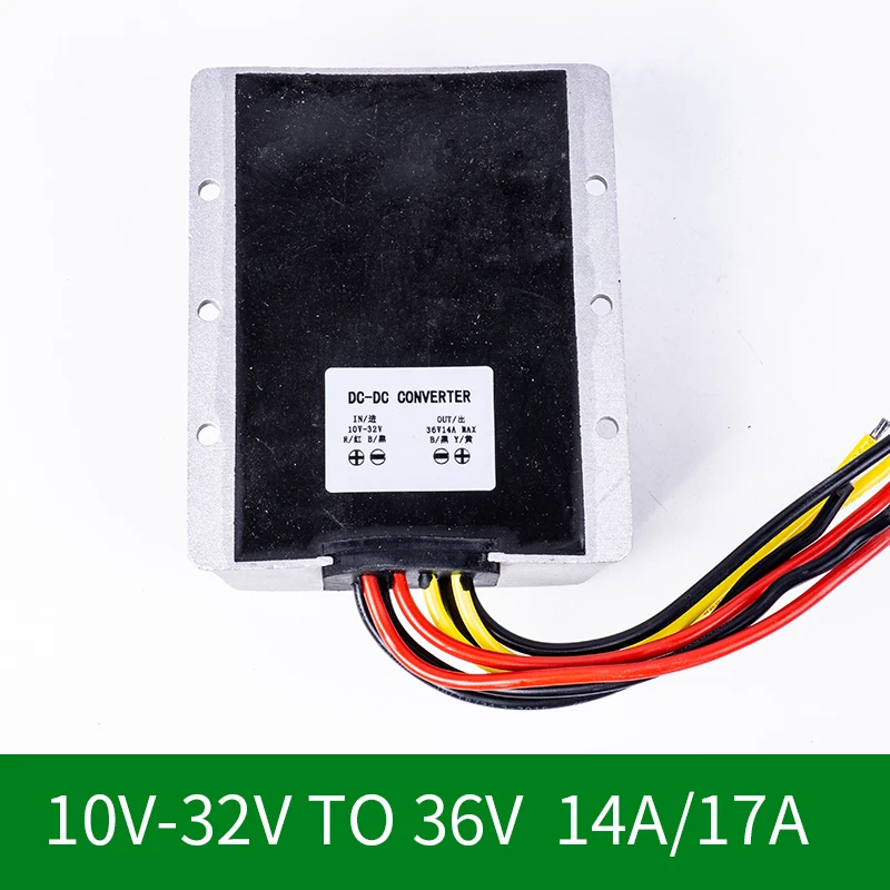 10 V-32 V постоянного тока до 36V 14A 17A Вт конвертер постоянного/переменного тока импульсный повышающий Напряжение модуль Питание для Легковые автомобили свет CE по ограничению на использование опасных материалов в производстве Сертифицированный