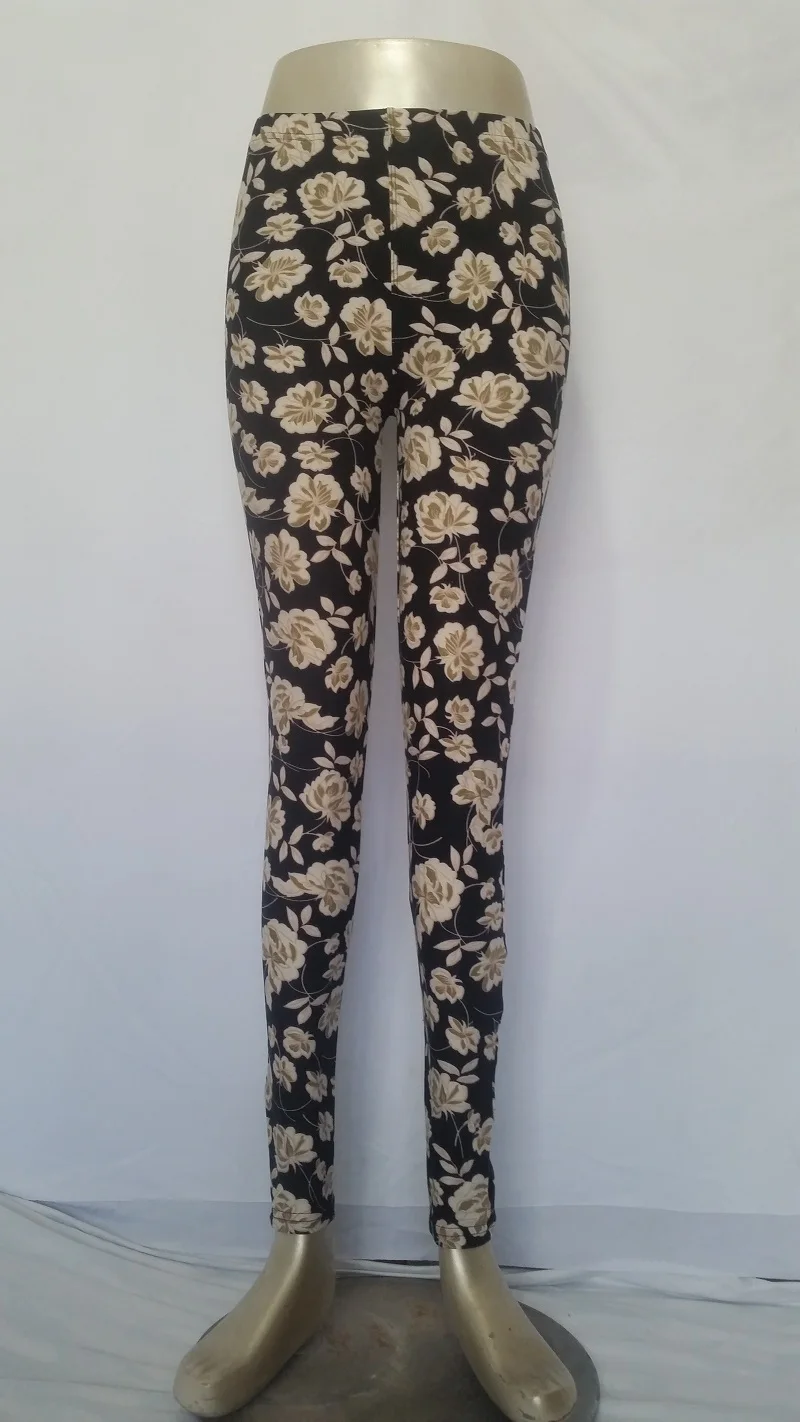 f2 womens bottoms high elastic pants capris comfortable leggings the european and american style popular print free shipping