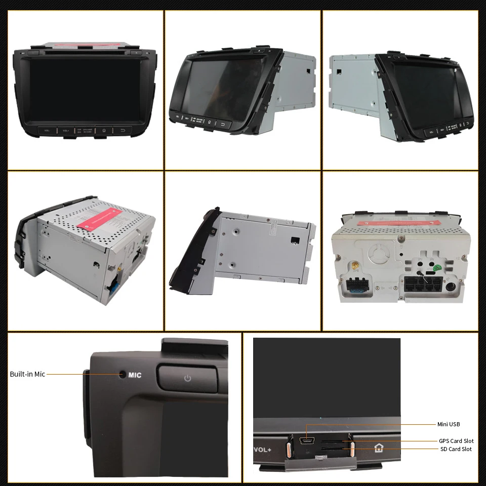 Sale 8" Octa Core 4G Wifi Android 8.1 4GB RAM 64GB ROM RDS USD Car DVD Player Radio GPS Glonass Navigation For Kia Sorento 2013 2014 6