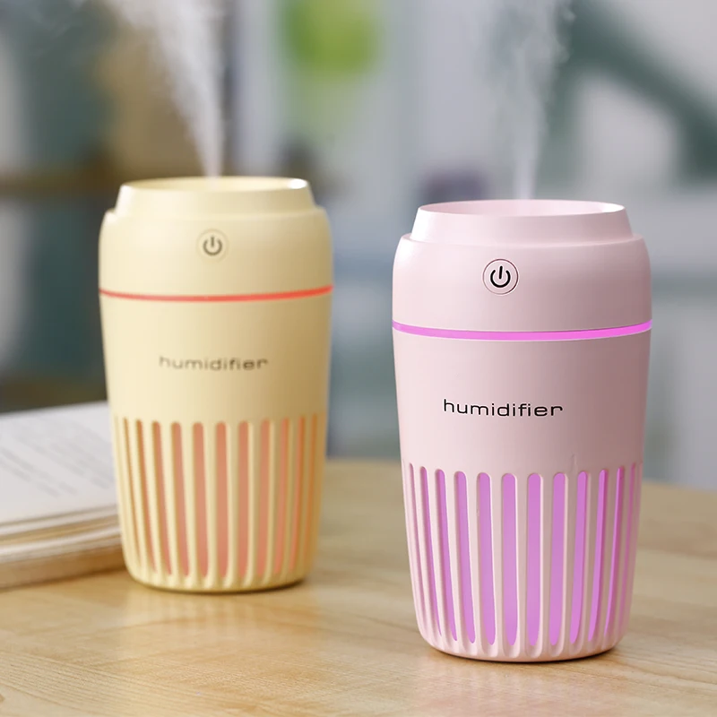 Portable USB Ultrasonic Humidifier Air Aromatherapy Diffuser with LED Night Light for Home Room Mini Electric Mist Maker Fogger Portable USB Ultrasonic Humidifier Air Aromatherapy Diffuser with LED Night Light for Home Room Mini Electric Mist Maker Fogger