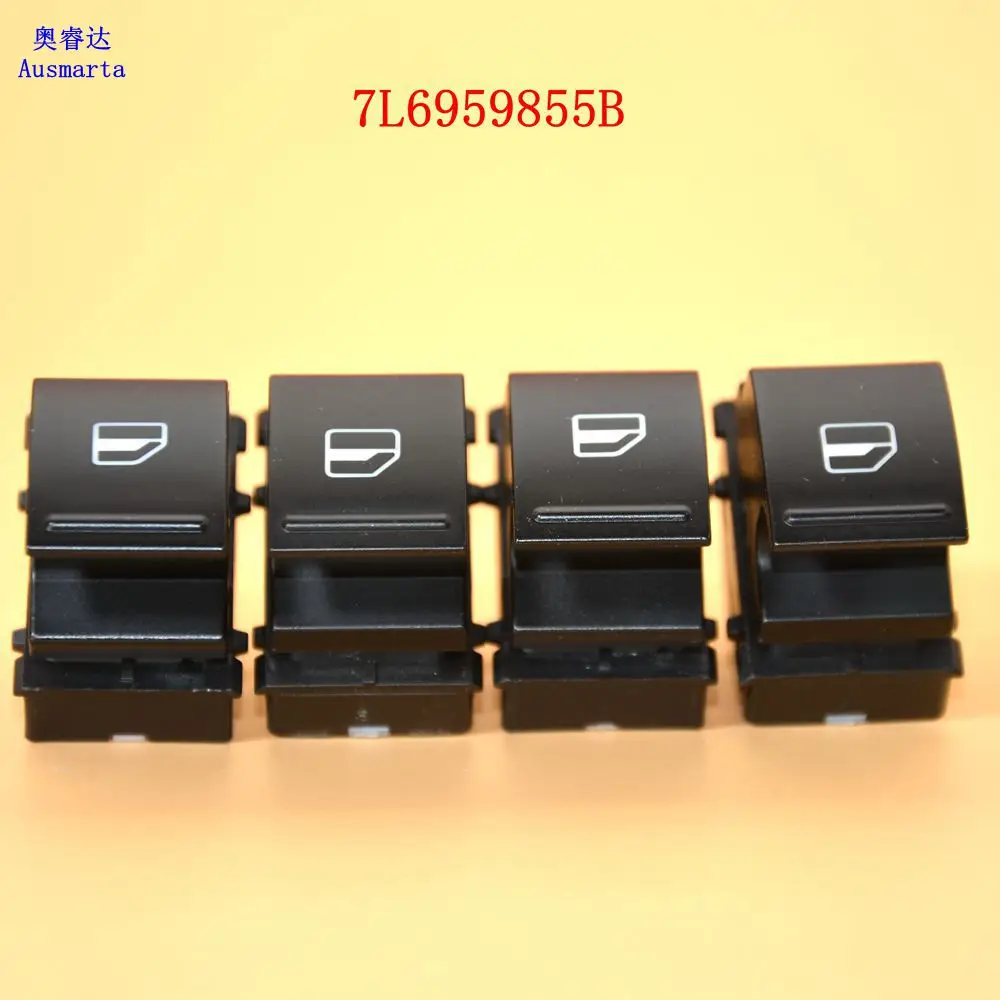 4 Pcs Power Window Switch Fensterheberschalter Fit VW JETTA GOLF MK5
