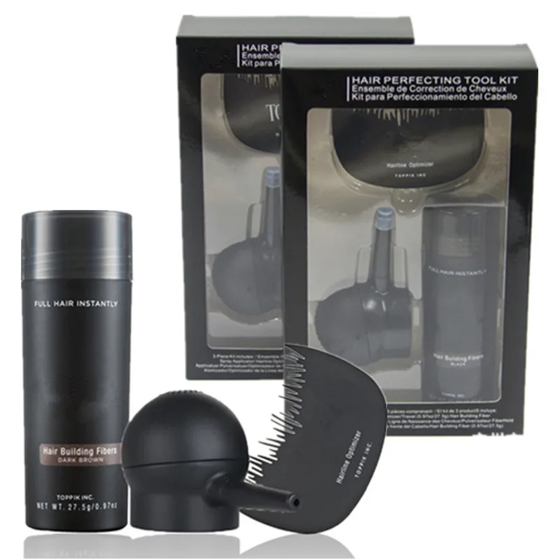 

Set Of Hair Building Fiber Applicator Nozzle Pump Sprays