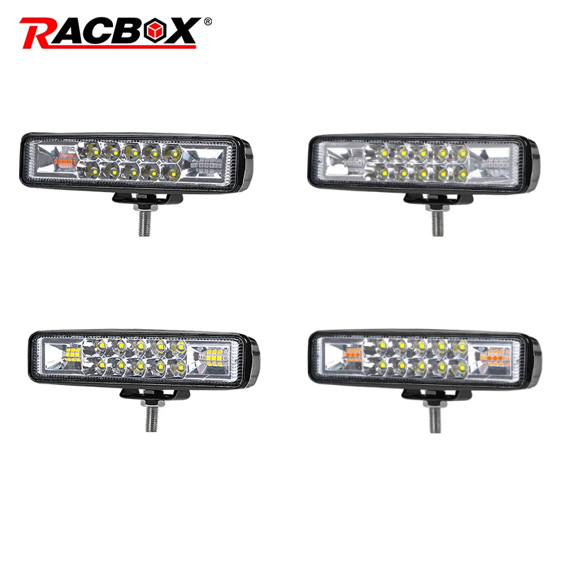 

6 inch LED Work Light Spot Flood Beam Day Lamp 12V 24V Led Light Bar Car Spotlight for Jeep Lada Offroad SUV KTM 4WD UAZ ATV MPV