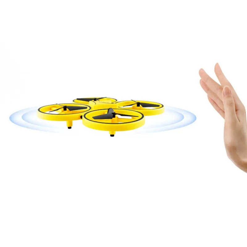 

Smart Watch Gesture Control Interactive Quadcopter, Rechargeable Gravity Sensor RC Drone, 50M Distance/360 Degree Rotation