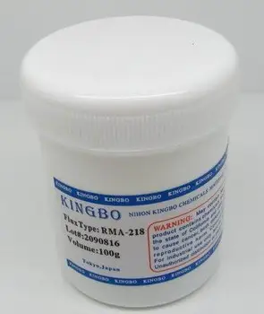 

Promotions!! clear Kingbo RMA-218 bga Solder Flux Paste Solder 100g for SMT Reballing