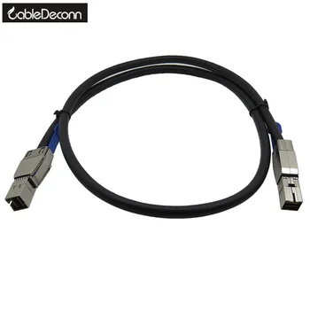 

External 4X SFF 8644 Mini SAS to Mini SAS High Density HD SFF 8644 Data Cable 1M