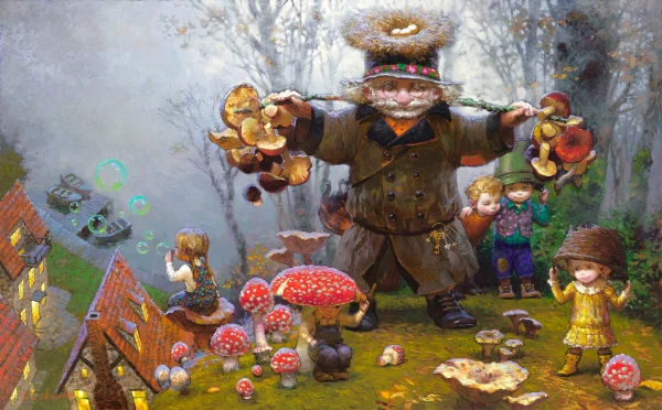 сказочные персонажи. художник виктор низовцев (victor nizovtsev). сказочные герои художники. сказочные герои художники. низовцев виктор художник.