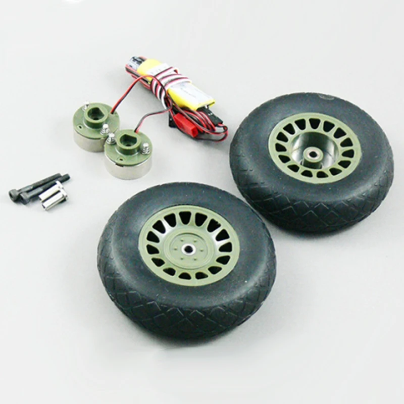 

Brake System With Wheels For Sky Flight Hobby B25 Apache Princess Rc Warbird Plane