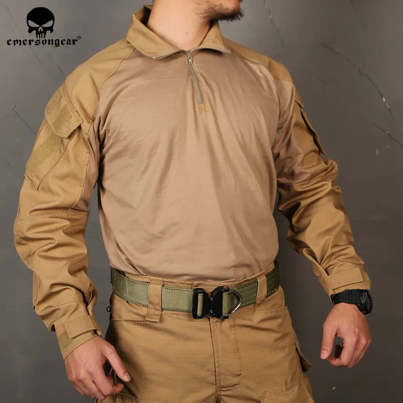 Тактические рубашки Emerson BDU G3 боевые Emersongear CP Стильные топы для поля боя штурмовая
