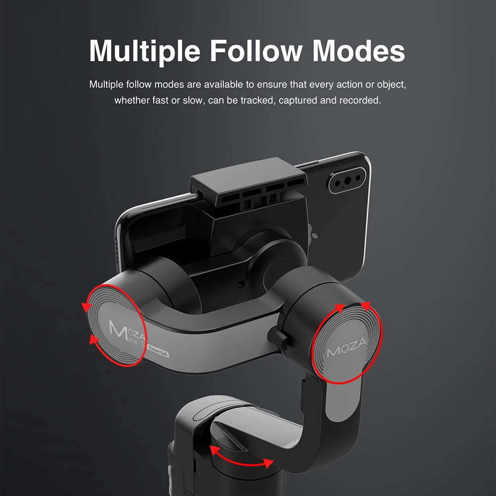 Cadiso Mini S складной 3 осевой ручной карданный смартфон видео стабилизатор для iPhone XS